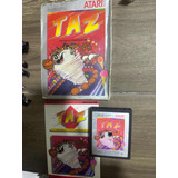 Taz Atari 2600 En Caja Original Completo Raro Looney