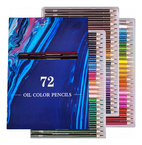 Lapices De 72 Colores Profesionales Escolar Creativo