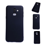 Capa Capinha Aveludada + 3  Película Gel Para Galaxy J8