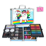 Kit De Dibujo Profesional Lapices De Arte Acuarela Y Estuche