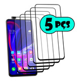 Kit Com 5 Películas 3d Full Tela Toda Para Xiaomi Mi 9t