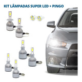 Kit Lâmpadas C3 Picasso 2010/2013 Super Led 6000k 7200 Lms