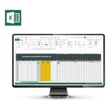 Calendarización Mantenimiento Preventivo (plantilla Excel)