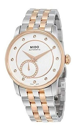 Mido M0072282203600 baroncelli Ii Ladies Watch  plata Dial 