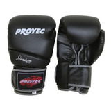 Guante Boxeo Proyec Premium Cuero Pu 10/12 Onz