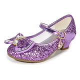 Zapatos De Niña Sandalias Princesa Zapatillas De Cristal