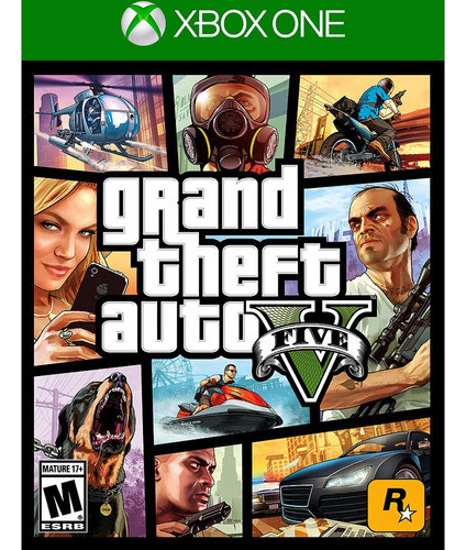 Gta Grand Theft Auto V - Original Xbox One - Usado