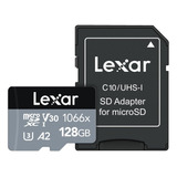 Lexar Tarjeta Memoria Entera Sd Xc 128gb 1066x 160 Mbs U3 4k