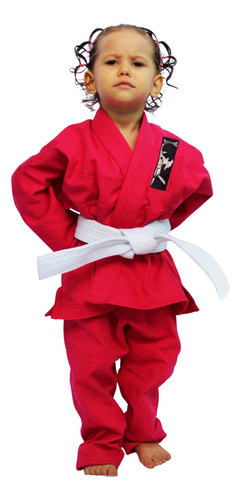 Kimono Infantil Reforçado Jiu Jitsu Judo + Faixa Promocional
