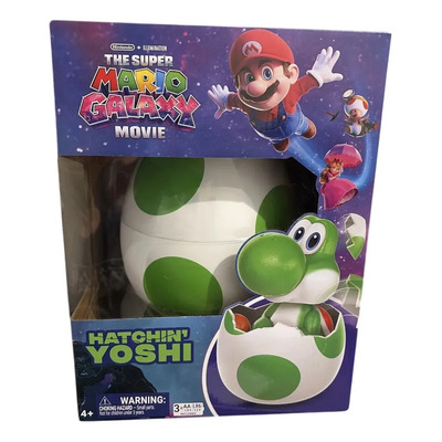 Figura Super Mario Galaxy Hatchin Yoshi Huevo Interactivo | Envío gratis