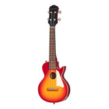 Ukulele Concierto Electroacústico EpiPhone Les Paul Color Heritage Cherry Sunburst