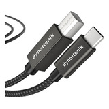 Cable Convertidor Usb C B Midi Controladores Midi/tecla...