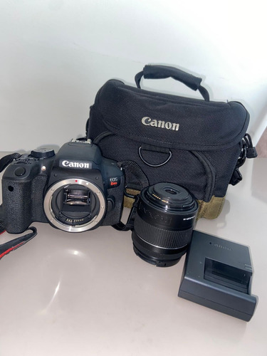  Canon Eos Rebel T7i Dslr Cor  Preto