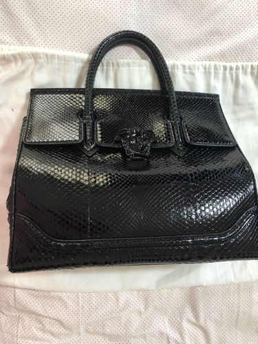 Versace Bolsa 'medusa' Python 