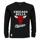 Camiseta Camibuzo Basketball Nba Chicago Bulls Letras