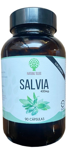 Salvia 100% Pura Y Natural 90 Cap. 500mg. Agronewen