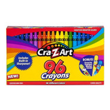96 Unidades De Crayolas Cra-z-art Clásicas Con Sacapuntas