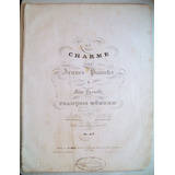 Partitura Antigua C 1820 Piano Airs Favoris  Francois Hunten