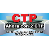 Ctp - Pelicula - Offset - Plancha Imprenta Grafica - Serigra