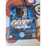 Caja,manual Y Folleto Sin Disco De 007 Nightfire,game Cube.