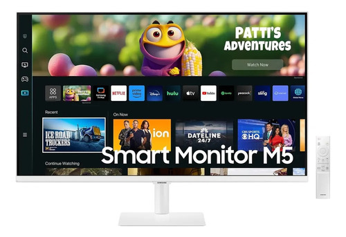 Monitor Samsung M5 32  Smart Tv Color Wifi Fhd Blanc- Boleta