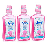 Spry Kids Alcohol-free Xylitol Enjuague Bucal, Goma De Masca