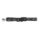 Pawise Collar Anti Ahorque Para Gato Color Negro Rayas L&h