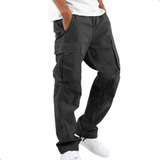 Pantalón Drill Jogger Cargo Táctico Para Hombres