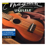 Cuerdas Ukelele Barítono Magma Uk130fw