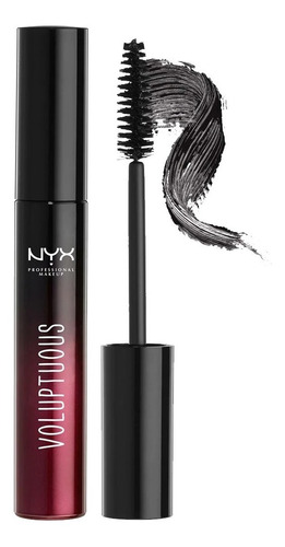 Máscara De Pestañas Lush Lashes Voluptuous Black Nyx