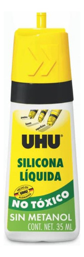 Silicona Liquida Uhu Pegamento Transparente X 35 Ml