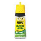 Silicona Liquida Uhu Pegamento Transparente X 35 Ml