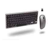 Kit Teclado + Mouse Inalámbricos 1600dpi 