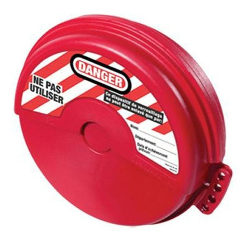 Bloqueo Master Lock 480mx Para Valvula 20800440 Color Rojo