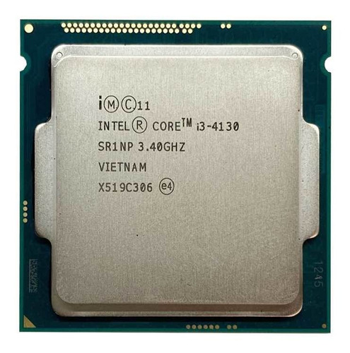 Processador Cpu Gamer Core I3-4130 De 2 Núcleos E 3.4ghz