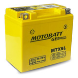Bateria Motobatt 5ah 12v Mtx5l Cg 125 Titan 150 Nxr Bros 150