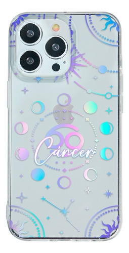 Funda Para iPhone Uso Rudo Para Mujer Signo Zodiaco Cáncer