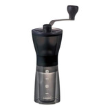 Molinillo De Cafe De Ceramica Hario, Mini Slim, Plus, Negro