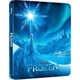 Steelbook Frozen - Uma Aventura Congelante - Disney Blu-ray