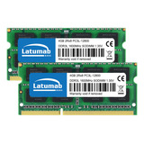 Memoria Ram 8gb(4gbx2)1600mhz Ddr3l-12800s 1.35v/1.5v Laptop