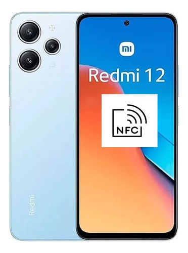 Smartphone Xiaomi Redmi 12 Dual Sim 256 Gb Azul 8 Gb Ram
