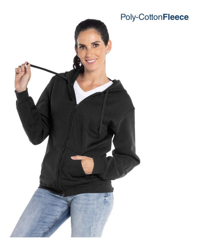 Sudadera Yazbek Con Capucha Y Cierre Unisex Lisa 