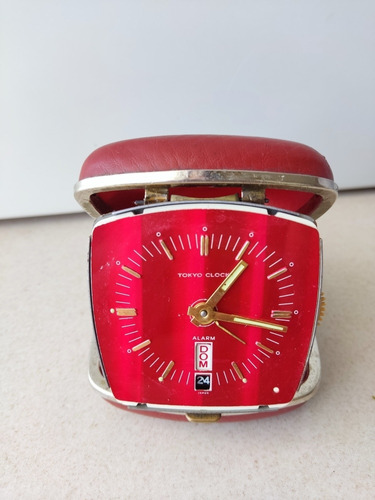 Reloj De Bolsillo Viaje Antiguo Cuerda Tokyo Clock Colección