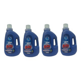Pack De 4 Detergente Briks Premium Azul 12 Ltr.