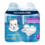 Agua Purificada Gerber  4 Pzas De 4 L C/u