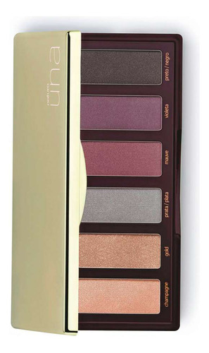 Palette De Sombras Una Glam