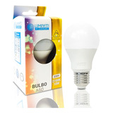 Lâmpada Led A60 Dimerizável Luminatti 10w 2700k 220v Cor Da Luz Branco-quente