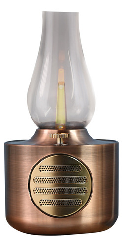 Lámpara De Queroseno De Moda Vintage Con Altavoz Bluetooth P