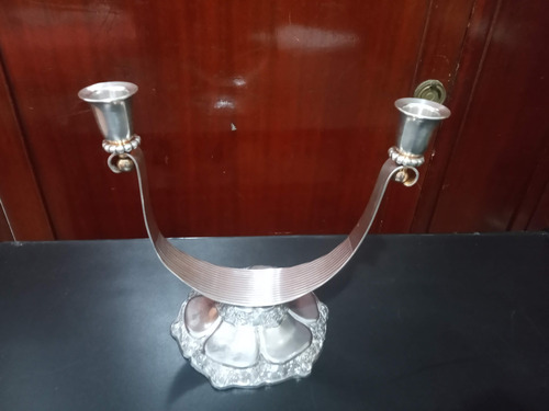 Candelabro Antiguo 2 Velas