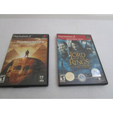 Play Station 2 Video Juegos The Lord Of The Rings Y Jumper